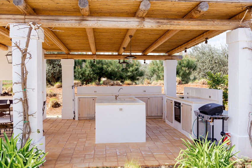 Trullo Petrarolo outdoor area