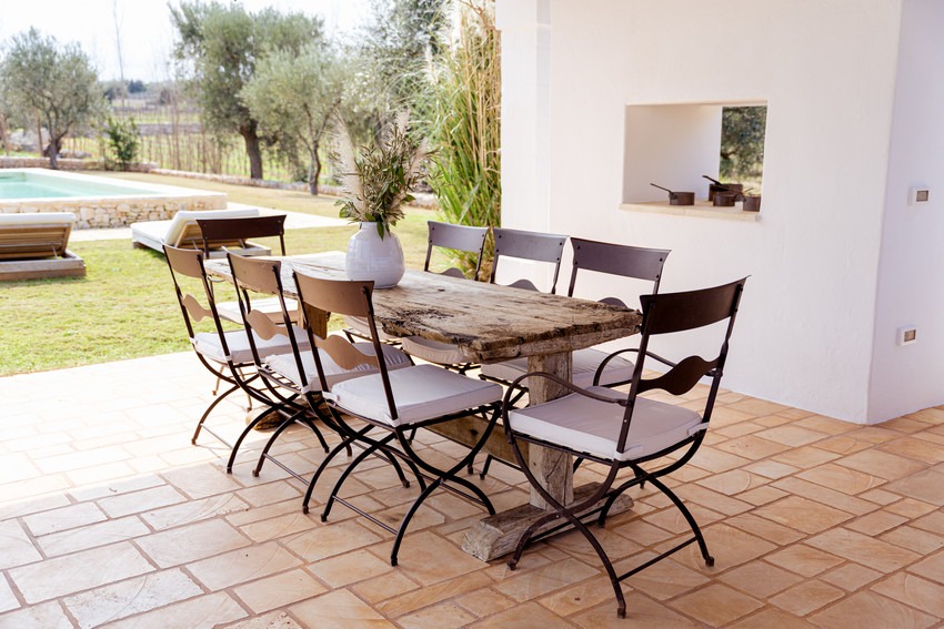 Trullo Petrarolo terrace