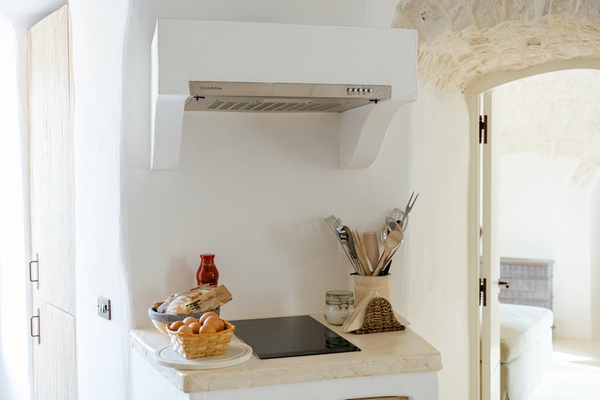 Trullo Petrarolo kitchen appliances with minimalist styling
