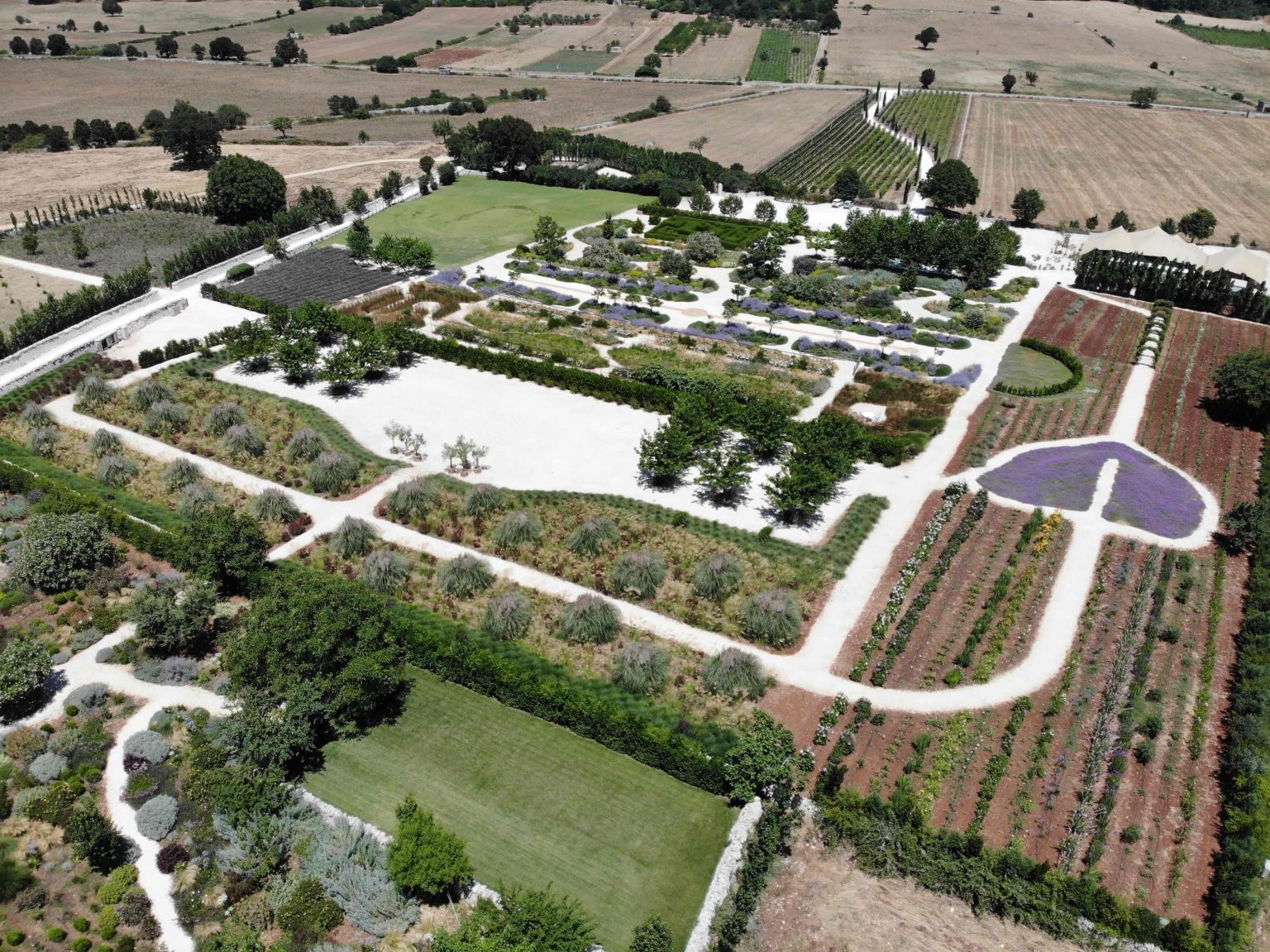 Masseria Pistola · Estate from above